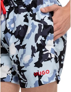 Foto 4 | Foto 4 | Short Hugo Boss De Baño Memo Camuflaje Color Negro Playa Para Hombre