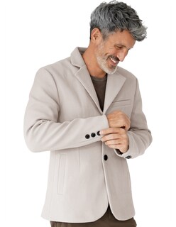 Foto 3 | Foto 3 | Saco Calidad Premium Caballero Abotonado Cuello V Beige Roosevelt