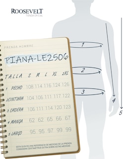 Foto 6 | Foto 6 | Abrigo Largo Hombre Gamuza Premium Negro Roosevelt