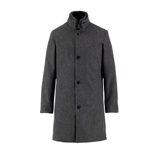 Foto 4 | Foto 4 | Saco Caballero Largo Cuello Peluche Desmontable Forro Acolchado Invierno Oxford