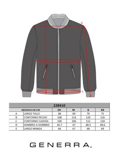 Foto 3 | Foto 3 | Chamarra Tipo Bomber Generra 228410 color Negro para Hombre