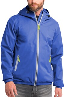 Foto 1 | Foto 1 | Chamarra Impermeable Chaqueta para Hombre con Capucha color Azul