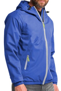 Foto 2 | Foto 2 | Chamarra Impermeable Chaqueta para Hombre con Capucha color Azul