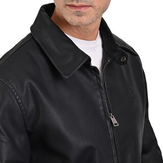 Foto 3 | Foto 3 | Chamarra de Vinipiel HPC Polo 323634 Negra para Caballero
