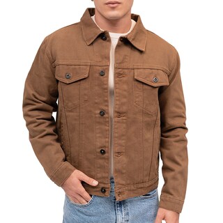 Foto 1 | Foto 1 | Chamarra de Mezclilla Mchk Vaquera 8032 Café para Hombre