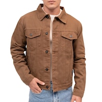 Chamarra de Mezclilla Mchk Vaquera 8032 Café para Hombre