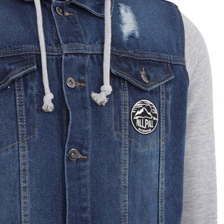 Foto 7 | Foto 7 | Chamarra Pallpall Trucker Mezclilla Para Hombre Talla CH