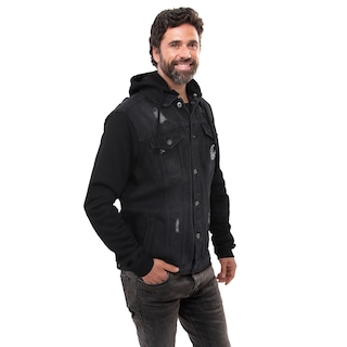Foto 4 | Foto 4 | Chamarra Pallpall Trucker Mezclilla Para Hombre Negra Talla CH