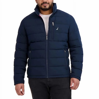Foto 4 | Foto 4 | Chamarra Náutica Puffer Acolchada Azul para Hombre