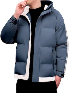 Foto 1 | Foto 1 | Chamarra Térmica Shendy Vendy Azul con Capucha para Hombre