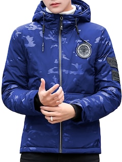 Foto 4 | Foto 4 | Chamarra Casual Shendy Vendy Azul para Hombre