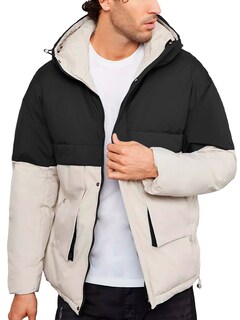 Foto 2 | Foto 2 | Chamarra De Invierno Térmica Con Capucha King B Negro para Hombre