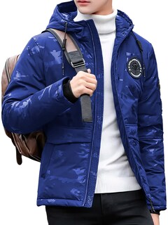 Foto 1 | Foto 1 | Chamarra Casual Shendy Vendy Azul para Hombre