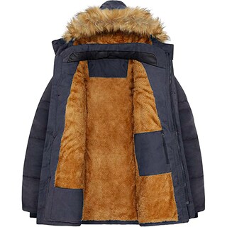 Foto 2 | Foto 2 | Chamarra Cazadora Shendy Vendy de Invierno con Peluche King B Azul Oscuro para Hombre