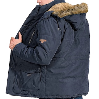 Foto 4 | Foto 4 | Chamarra Cazadora Shendy Vendy de Invierno con Peluche King B Azul Oscuro para Hombre