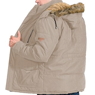 Foto 4 | Foto 4 | Chamarra Cazadora Shendy Vendy de Invierno con Peluche King B Caqui para Hombre