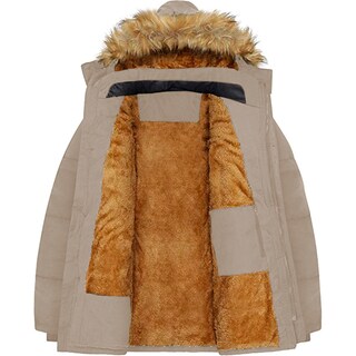 Foto 2 | Foto 2 | Chamarra Cazadora Shendy Vendy de Invierno con Peluche King B Caqui para Hombre