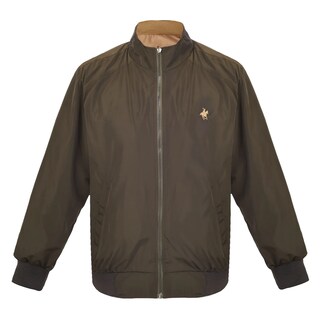 Foto 1 | Foto 1 | Chamarra Rock Hampton Polo Doble Vista Olivo/Marrón para Hombre