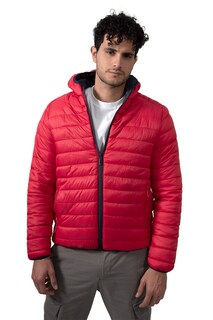 Foto 4 | Foto 4 | Chamarra para Hombre Acolchada Doble Vista con Gorro