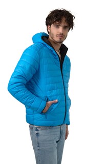 Foto 6 | Foto 6 | Chamarra Acolchada Doble Vista con Gorro para Hombre