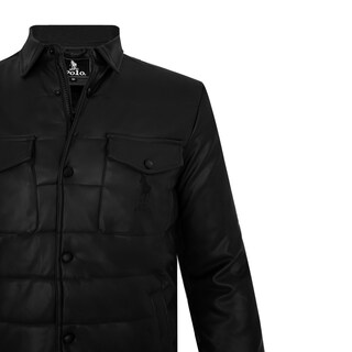 Foto 2 | Foto 2 | Chamarra De Vinipiel Para Caballero Marca Hpc Polo Original