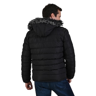 Foto 6 | Foto 6 | Chamarra Para Caballero Con Gorro De Peluche Marca Furor 100% Original