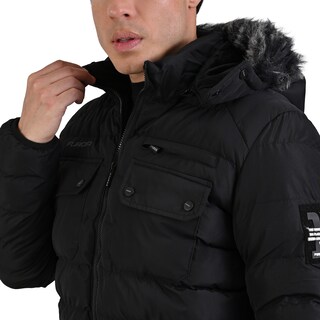 Foto 7 | Foto 7 | Chamarra Para Caballero Con Gorro De Peluche Marca Furor 100% Original