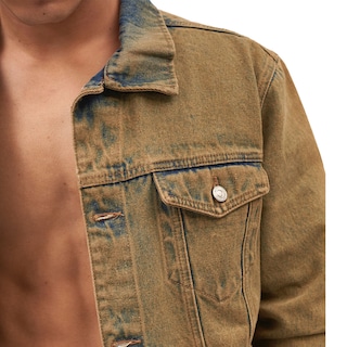 Foto 4 | Foto 4 | Chamarra De Mezclilla Mchk. Corte Vaquero, Para Hombre, Color Azul Oxido. Modelo 8069