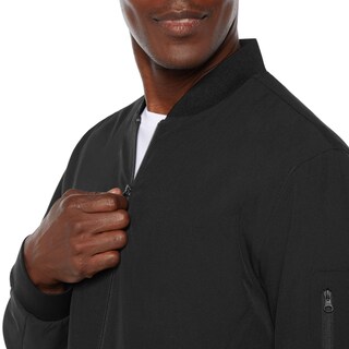 Foto 6 | Foto 6 | Chamarra Express Bomber Ligera Chaqueta Elegante Para Hombre Lightweight Bomber Pitch Black