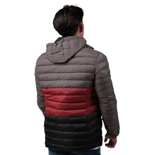 Foto 4 | Foto 4 | Chamarra Casual Benziny Para Hombre Bpj05-gris-rojo-negro