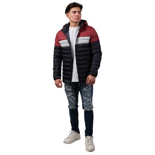 Foto 5 | Foto 5 | Chamarra Casual Benziny Para Hombre Bpj02-rojo-azul Marino