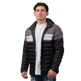 Foto 1 | Foto 1 | Chamarra Casual Benziny Para Hombre Bpj02-blanco-negro