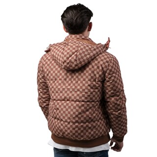 Foto 4 | Foto 4 | Chamarra Casual Men Moderno Para Hombre Mjpf-2203-cafe
