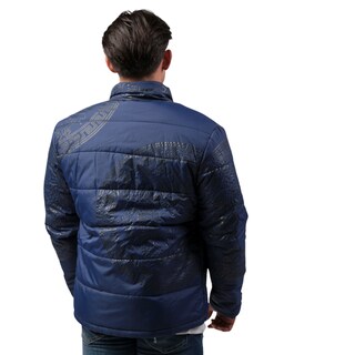 Foto 4 | Foto 4 | Chamarra Casual Men Moderno Para Hombre Mjjt-6050-azul Marino