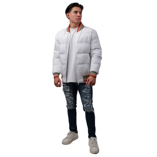 Foto 5 | Foto 5 | Chamarra Moderno para Hombre Mjpf-2210- Blanca