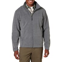 Chaqueta Polar Amazon Essentials Con Cierre Completo Para Hombre Charcoal L - Venta Internacional.