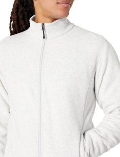Foto 3 | Foto 3 | Chaqueta Polar Amazon Essentials Con Cierre Completo Para Hombre, Color Gris Claro Xxl - Venta Internacional.
