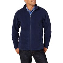 Chaqueta Polar Amazon Essentials Con Cierre Completo Para Hombre, Azul Marino, Talla L - Venta Internacional.