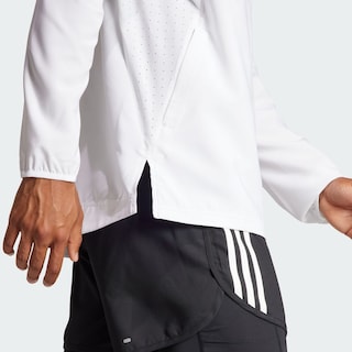 Foto 5 | Foto 5 | Chamarra De Running Adizero Essentials Adidas Blanco Hombre