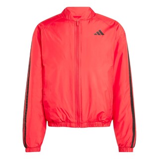Foto 1 | Foto 1 | Chamarra Bómber Térmica Essentials 3 Franjas Adidas Rojo Hombre