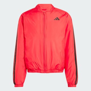Foto 3 | Foto 3 | Chamarra Bómber Térmica Essentials 3 Franjas Adidas Rojo Hombre