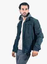 Chamarra De Mezclilla  De Hombre Con Gorro