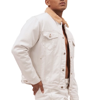 Foto 2 | Foto 2 | Chamarra de Mezclilla Mchk 8073 Blanca para Hombre