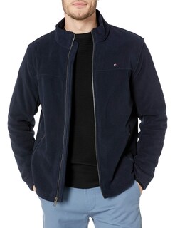 Foto 1 | Foto 1 | Chaqueta Tommy Hilfiger Classic Con Cremallera Frontal, Forro Polar, Azul Marino - Venta Internacional.