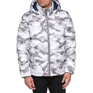 Foto 1 | Foto 1 | Chaqueta Tommy Hilfiger Con Capucha Puffer Down Alternative White - Venta Internacional.