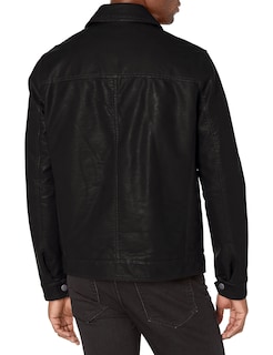 Foto 2 | Foto 2 | Chaqueta Tommy Hilfiger Classic De Piel Sintética Para Hombre, Color Negro - Venta Internacional.