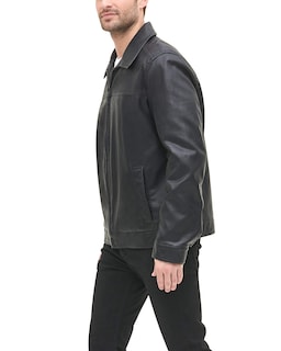 Foto 5 | Foto 5 | Chaqueta Tommy Hilfiger Classic De Piel Sintética Para Hombre, Color Negro - Venta Internacional.