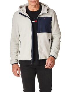 Foto 1 | Foto 1 | Chaqueta Tommy Hilfiger De Forro Polar De Alto Rendimiento Con Capucha Para Hombre - Venta Internacional.