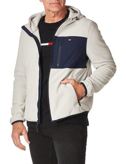 Foto 3 | Foto 3 | Chaqueta Tommy Hilfiger De Forro Polar De Alto Rendimiento Con Capucha Para Hombre - Venta Internacional.