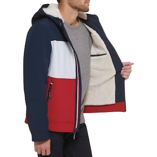 Foto 2 | Foto 2 | Chaqueta Tommy Hilfiger Para Hombre Con Relleno De Tejido Blando Y Forro De Sherpa - Venta Internacional.